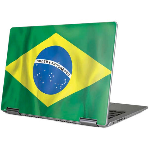 Brazil Flag Yoga 710 14in Skin